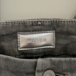Mother grey skinny jeans size 27